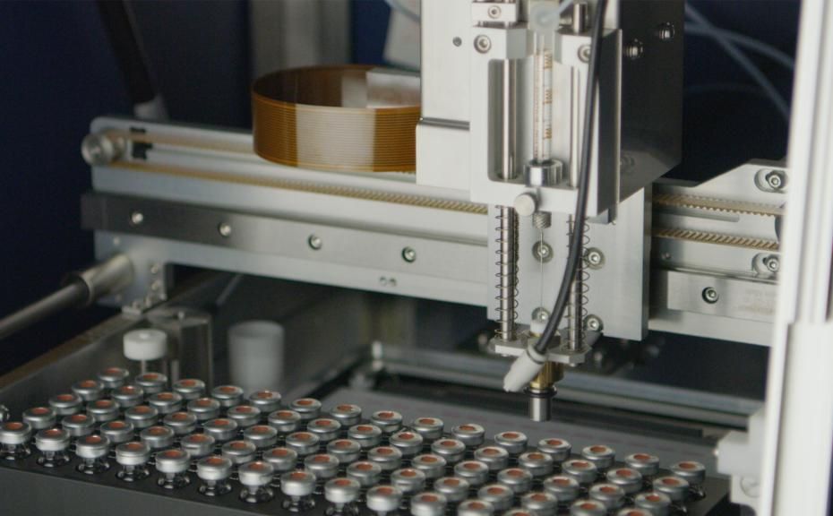 autonomously apply up to 75 samples across